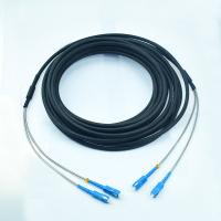 china Outdoor PDLC IP67 PDLC to DLC ST FC single mode armored OS2 sfp Fiber Optic CPRI cable patch cord
