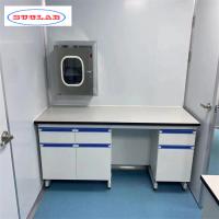 China Number of Hooks As Drawing Chemistry Lab Workbench with Stainless Steel for sale