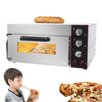 China Hotels Kitchen Equipment One Deck Pizza Oven Electric With Stone Ovens Online Support factory