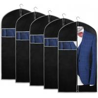 China Waterproof Travel Garment Bag For Mens Suit Wedding Dress Gown Multiple 24X60 factory