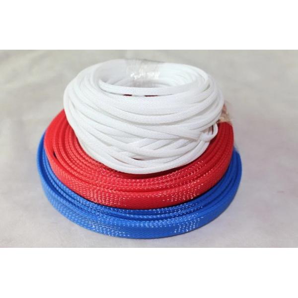 Quality Flexo Pet Expandable Sleeving for Auto Cable Identification Sleeve for sale