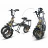 China 3 Wheel Foldable Electric Tricycle Bike High Speed Powerful 2 Pcs Battery 350W factory