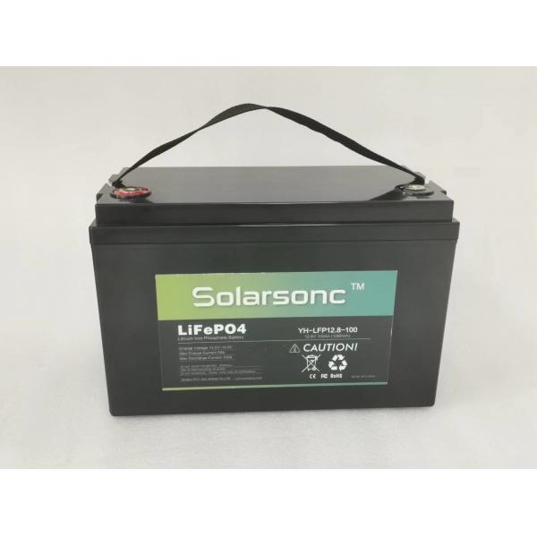 Quality 12 Volt 100 Amp Hour Lifepo4 Battery 12v 100ah Bms Lithium Battery Pack for sale