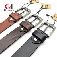 China OEM Cowhide Men'S Genuine Leather Belts Antiwear Multipurpose factory