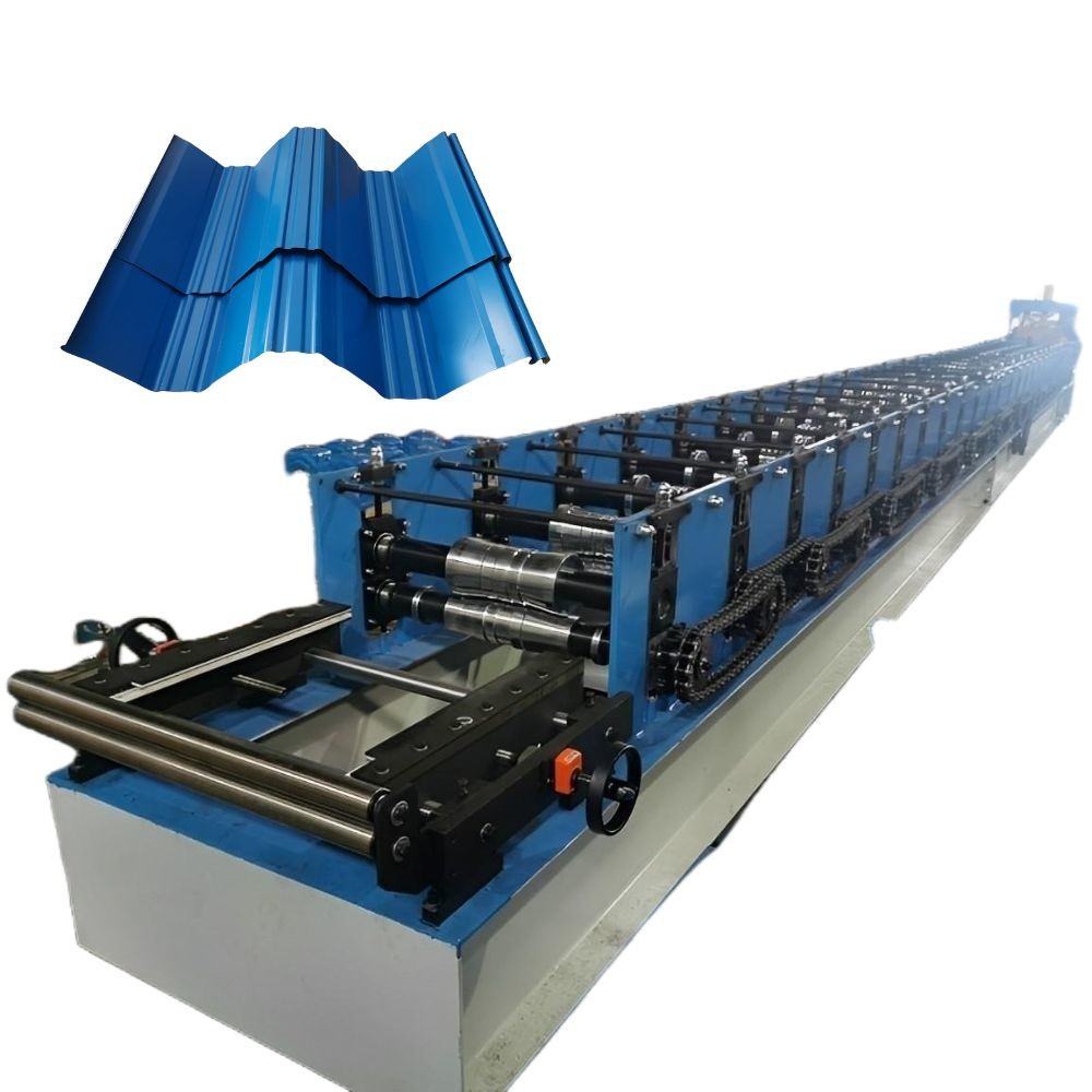China W Pan Deck Roll Forming Machine Patio Covers And Carports Awning System factory