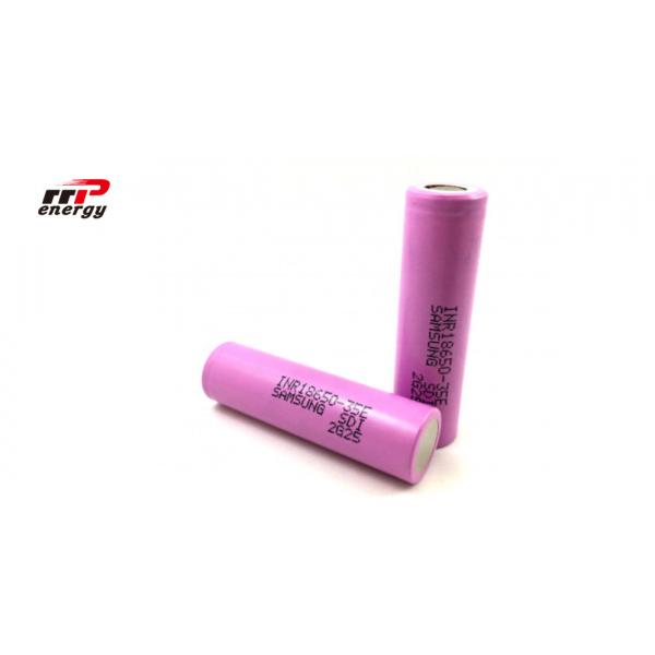 Quality Samsung INR18650 Lithium Ion Rechargeable Batteries Pack One Year Guarantee for sale
