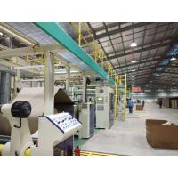 China Complete 2 Ply E F G Flute Corrugated Color Carton Box Machine Production Line Rewinder for sale