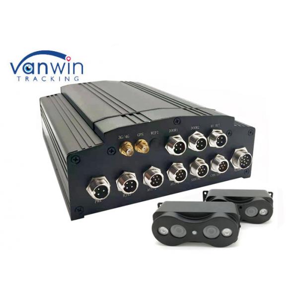 Quality New Version 4CH 3G People Counting Camera Mobile DVR System all in one for Passenger bus for sale