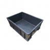 China Safe Component Esd Plastic Bins Durable Stackable Anti Static Container factory