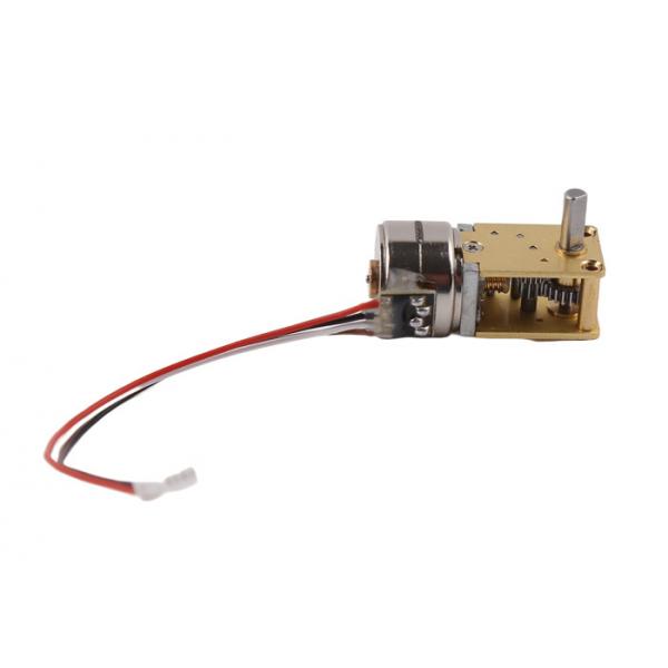 Quality SM15 Stepper Motor With 1812 Compact Precision Worm Gear Reducer For Door Locks for sale