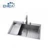 China Single Bowl Stainless Steel Kitchen Sink Handmade kitchen Sinks Wish Faucet factory