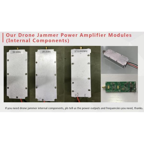 Quality Internal Components Drone UAV Jammer Power Amplifier Modules 100W 100MHz~5.8GHz for sale