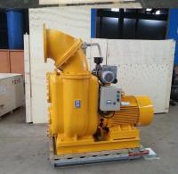 China Non Clog Sewage Centrifugal Self Priming Water Pump With 2 Wheels Trailer factory