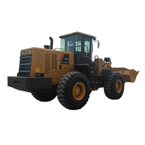 Quality 4WD Axle Mini Articulated Wheel Loader 956 5-6 Tons for sale