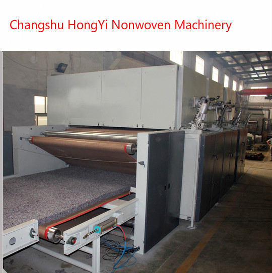 Quality Nonwoven Thermal Bond Wadding Felt Making Machine For Filter Material 60-1500g/M2 for sale
