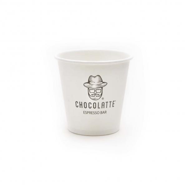 Quality 8OZ Single Wall Tall Kraft Paper Compostable Hot Cups for sale