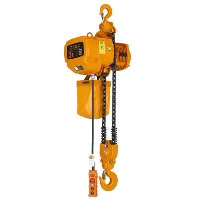 China plant used Electric chain hoist with chain bag 5 ton for sale