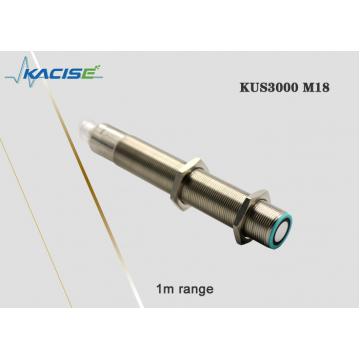 Quality KUS3000 M18 Compact Housing Ultrasonic Proximity Sensor High Repeatability for sale