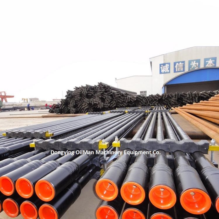China Oil and Gas API 5DP Steel Drill Pipe Grade E75, G105, S135 Drill Rod, Oil Drilling Pipe factory