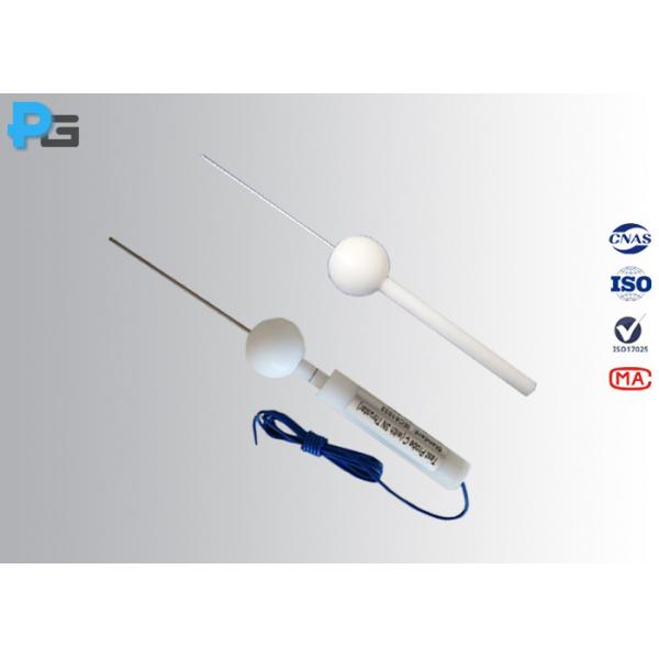Quality Stainless Steel 2.5mm Test Finger Probe Rod IEC60529 For IP3 / Suffix C Code Test for sale