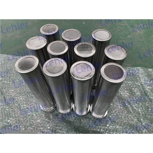 Quality 500 Micron Wedge Wire Screen Filter , Stainless Steel Wedge Wire Sieve Filter for sale