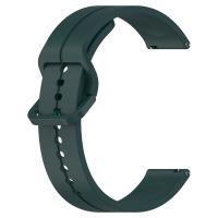 China Silicone 22mm 20mm Watch Band Strap Flat Head Groove Quick Release factory