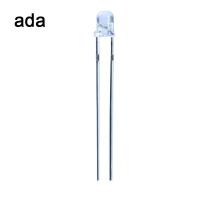 China White 3mm Light Emitting Diode Solar Lights 3mm Diode RoHS CE factory