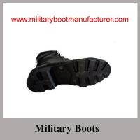 China Wholesale China Made Full Grain Leather Military Combat DMS Boot with Turtle Sole factory