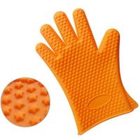 china silicone heat resistant oven mitts