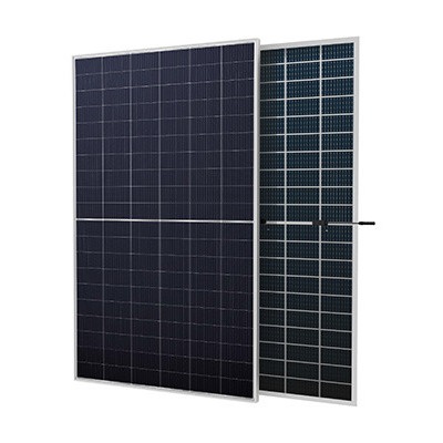 Quality 595W 605W Bifacial Double Glass Pv Module N Type Solar Panel for sale