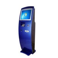 China 19 Inch IR Touch Screen Visitor Management Kiosk With QR Barcode Scanner factory