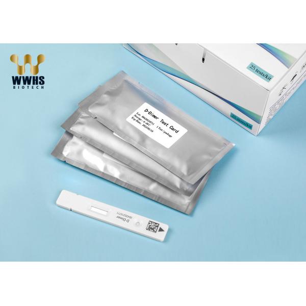 Quality WWHS Cardiac Testing Kit IFA Colloidal Gold IVD D-Dimer Diagnostic for sale