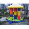 China Inflatable Amusement Park Bungee Trampoline For Outdoor Games factory