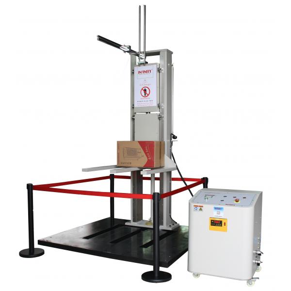 Quality High Precise Packaging Drop Test Machine For Impact Resistance Test Double Track 1400mm for sale