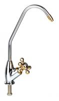 Buy cheap Single Handle Brass Gooseneck Kitchen Faucet / Long Neck Kitchen Faucet For Ro from wholesalers