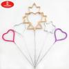 Quality 225mm Firework Sparkler Morning Glory Star Heart Shaped Indoor Electric for sale