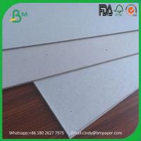 China 1000gsm 1200gsm 1500gsm 2000gsm grey chip board solid grey card board factory