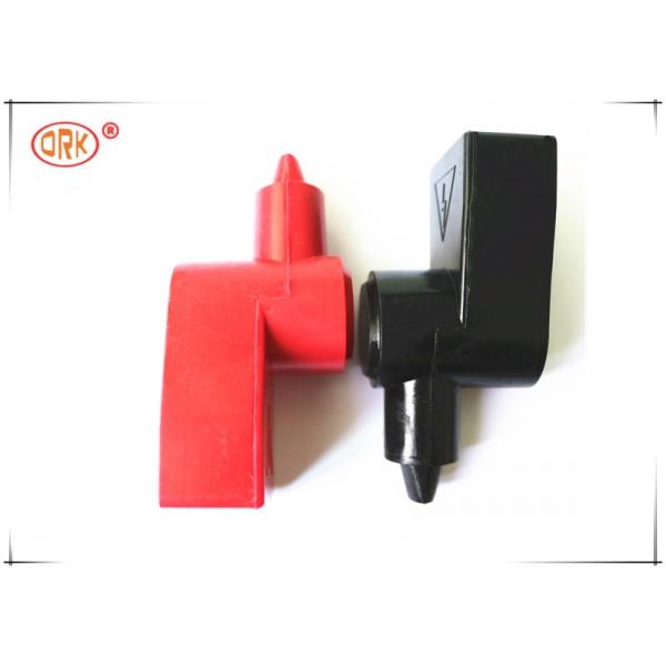 Quality OEM Silcone Rubber Dustproof Cover Weathering Resistance Black And Red for sale