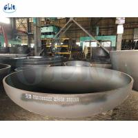 Quality Q345R 1800mm Diameter 300mm Thickness Pressure Vessel Dished Head Dish End for sale