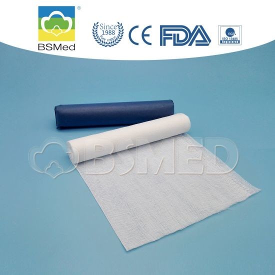 Quality 100% Cotton Disposable Medical Gauze Rolls Non Woven Fabric For Hospital / Clinic for sale