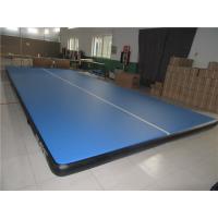 China PVC Tarpaulin Inflatable Air Track 8*8m 2 Year Warranty , Free Logo Printed for sale