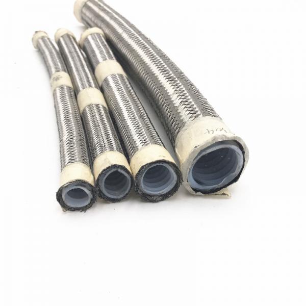 Quality PTFE Flexible Hose Stainless Steel Wire Braided Corrugated PTFE Hose for sale