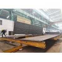 China Horizontal Boiler Water Wall Panels 76 Mm For Gas Fired Hot Water factory