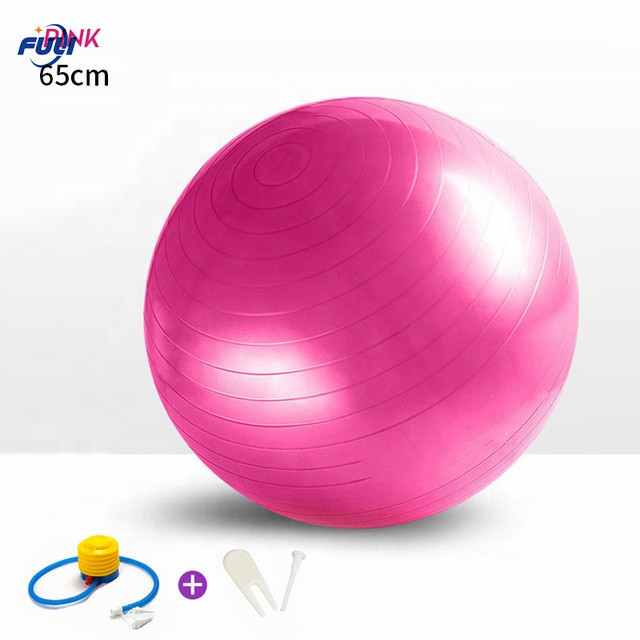 China Oem Color Home Gym Exercise 55cm 22inch Yoga Balance Ball gym ball for exercise factory
