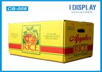 China Corrugated Large Fruit Packaging Box / Cardboard Gift Boxes With Customized Logo factory