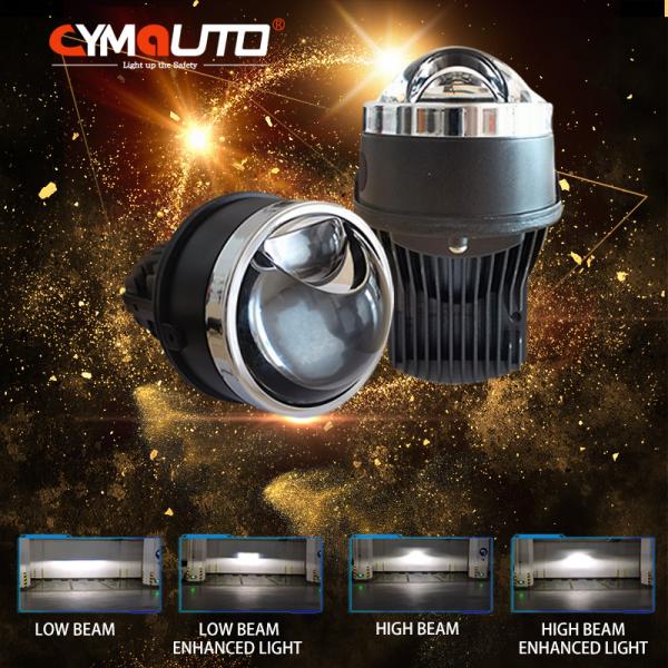 Quality 3000K / 6000K Bi Xenon Fog Light Projector 45W Xenon Projector Headlamp for sale