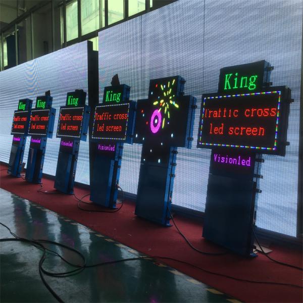 Quality P4 P5 P6 P8 P10 Smd Outdoor Led Banner Display Cross Door Head Screen 6500nits for sale