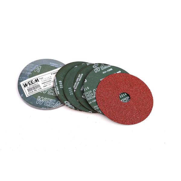 Quality 4.5Inch/115mm Resin Fiber Grinder Sanding Discs With Aluminum Oxide Grain for sale