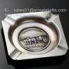 China Metal advertising branded cigar ashtray for sale, die casted alloy souvenir ashtrays, factory
