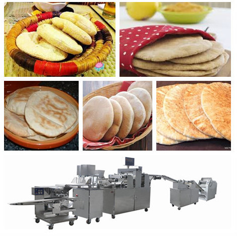 Quality 400kg/hr 9920*1690mm Arabic Pita Bread Production Line for sale